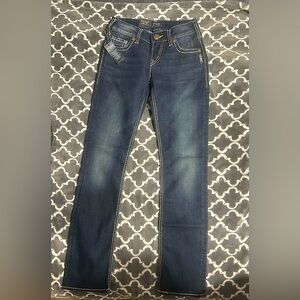 Women’s Silver Berkley Jeans Size 24 NWT